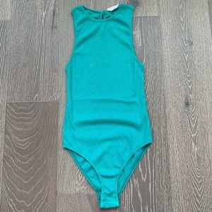 Free People Bangin’ ribbed tank bodysuit